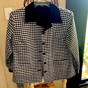 Harris Wallace reversible silk jacket